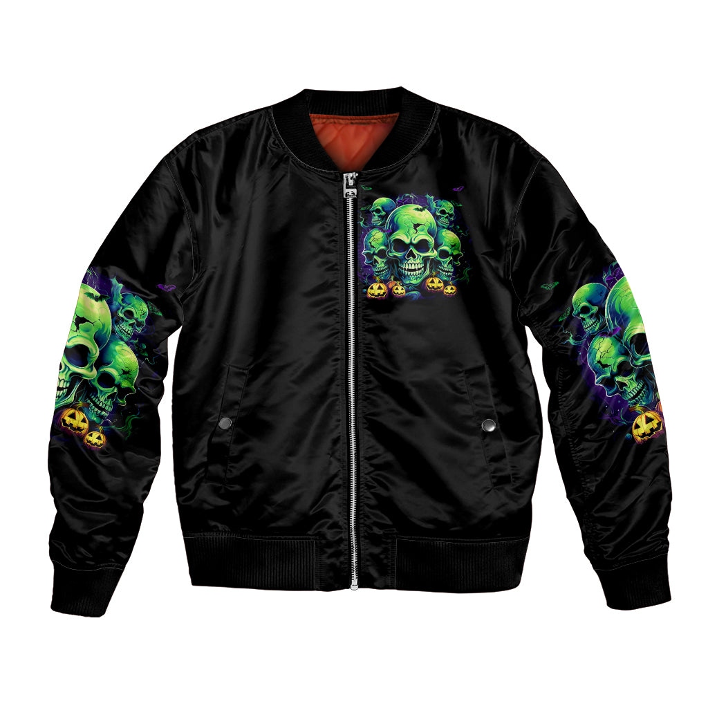 skull-pumpkin-bomber-jacket-i-have-three-side-quite-funny-and-side-you-never-want