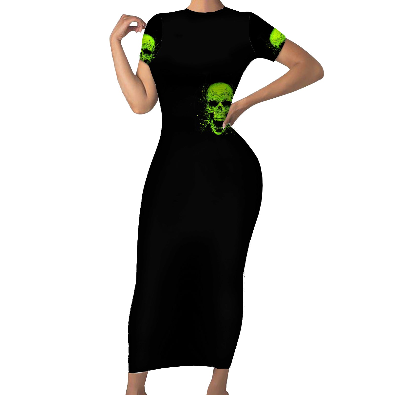 thunder-skull-short-sleeve-bodycon-dress-im-a-nice-person-so-if-im-an-asshole-you-need-to-ask-yourself
