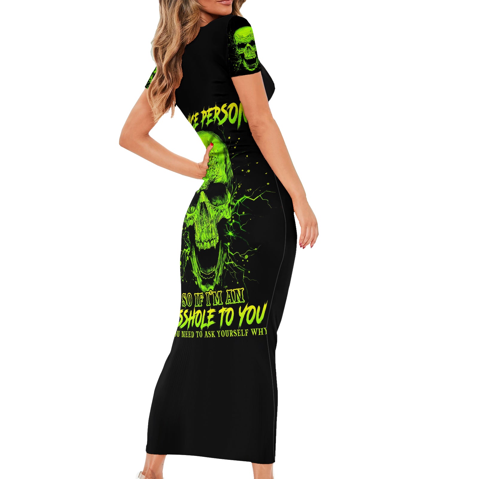 thunder-skull-short-sleeve-bodycon-dress-im-a-nice-person-so-if-im-an-asshole-you-need-to-ask-yourself