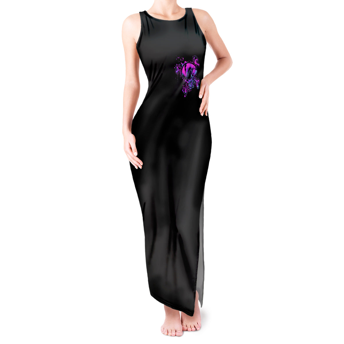 graffiti-skull-tank-maxi-dress-i-talk-i-smile-but-be-carefull-when-i-silent
