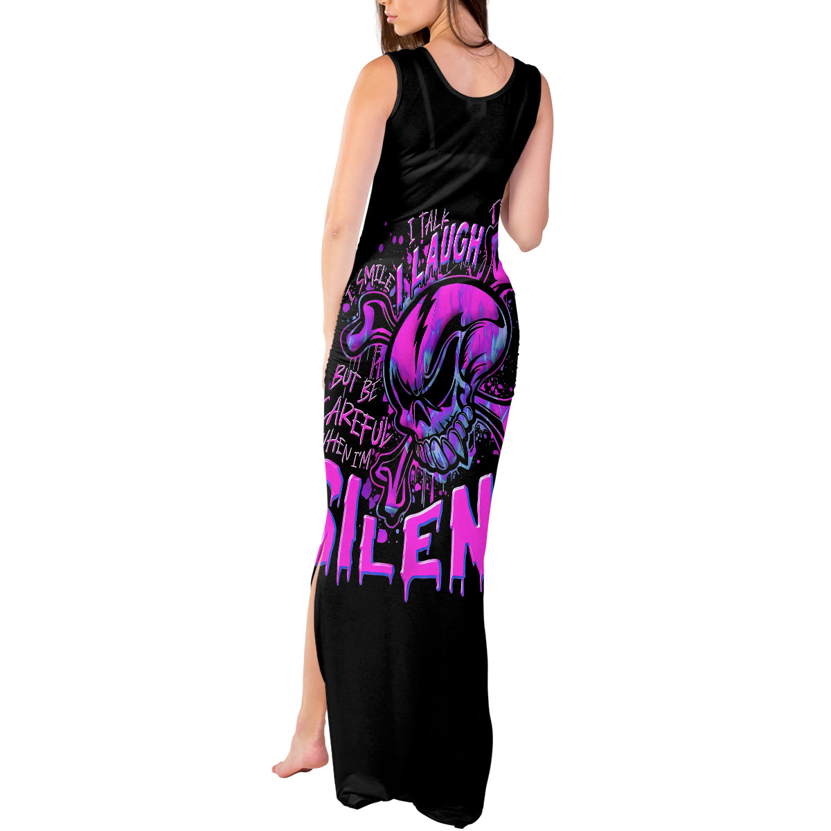 graffiti-skull-tank-maxi-dress-i-talk-i-smile-but-be-carefull-when-i-silent