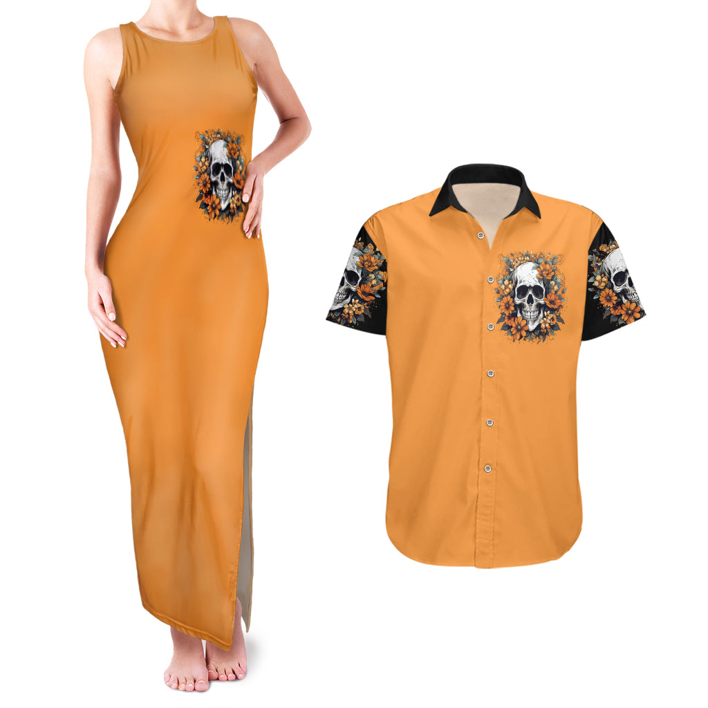 flower-skull-couples-matching-tank-maxi-dress-and-hawaiian-shirt-i-try-to-avoid-drama