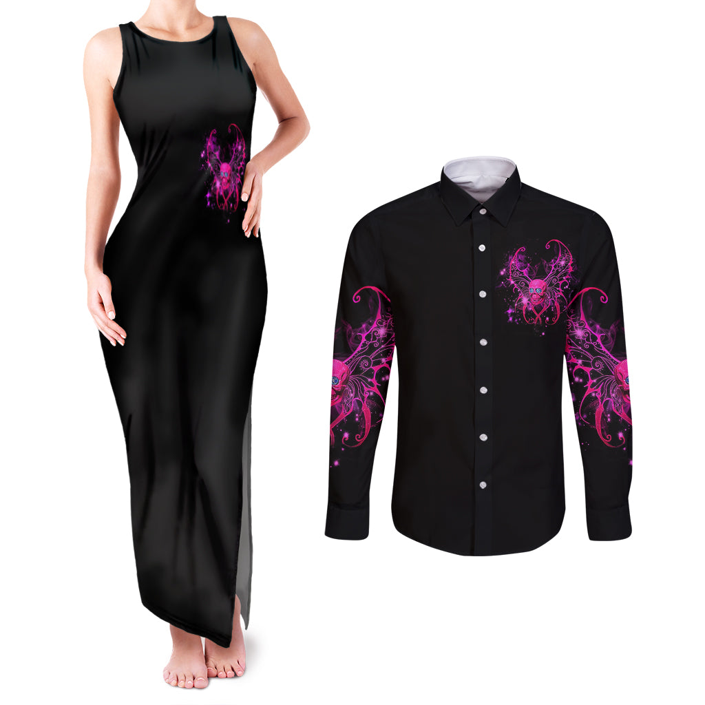 fairy-skull-couples-matching-tank-maxi-dress-and-long-sleeve-button-shirts-my-next-life-i-want-to-be-karma-fairy