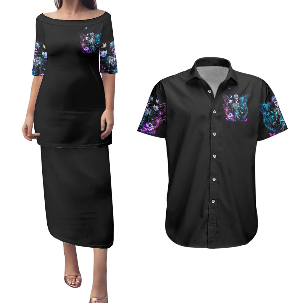 dia-de-los-muertos-skull-couples-matching-puletasi-dress-and-hawaiian-shirt-my-next-life-i-want-to-be-karma-fairy
