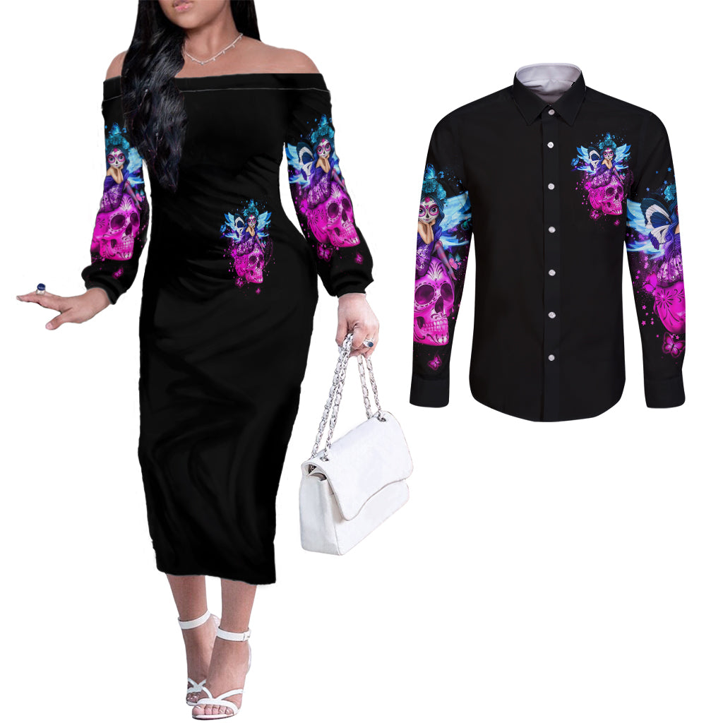 tiny-fairy-skull-couples-matching-off-the-shoulder-long-sleeve-dress-and-long-sleeve-button-shirts-my-next-life-i-want-to-be-karma-fairy