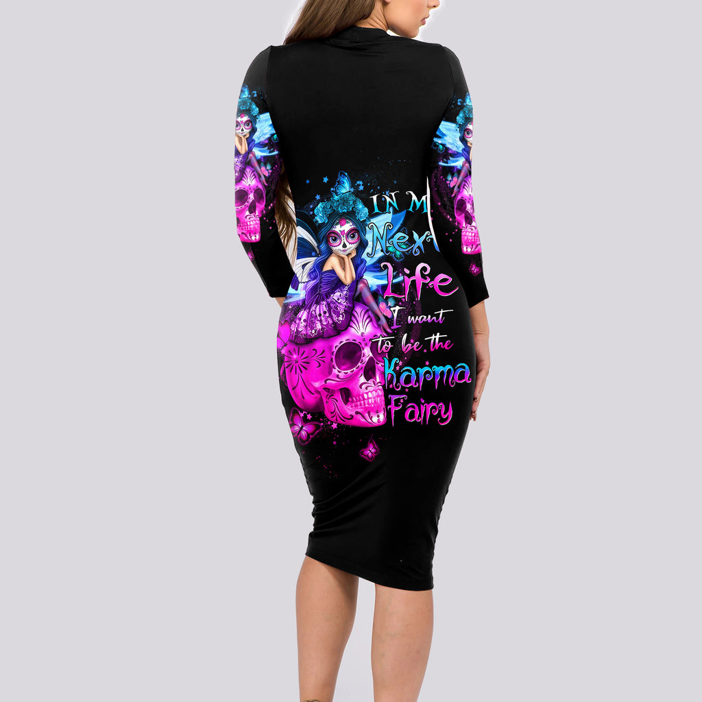 tiny-fairy-skull-long-sleeve-bodycon-dress-my-next-life-i-want-to-be-karma-fairy