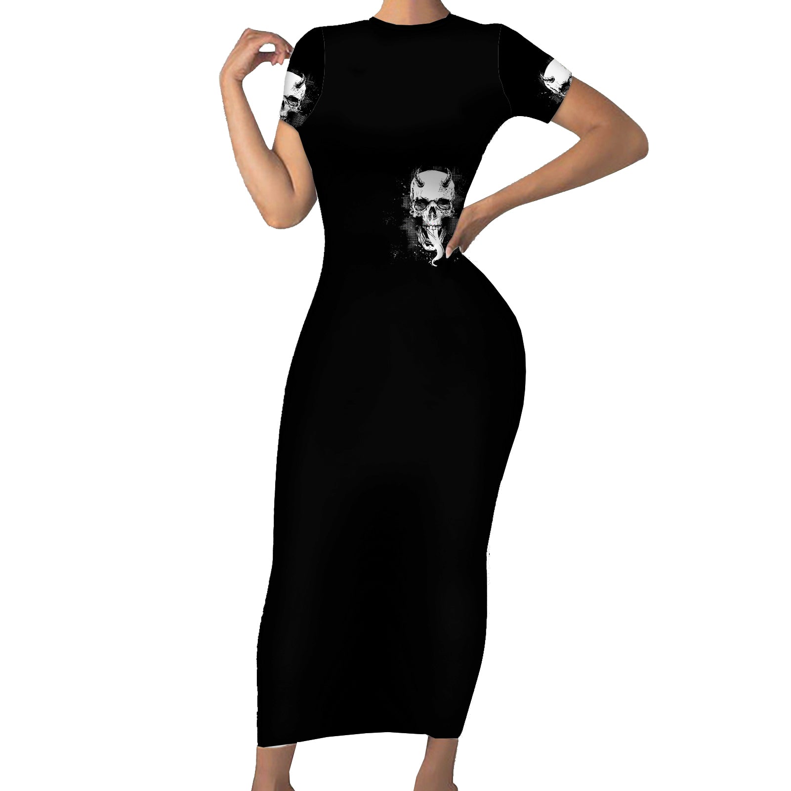 devil-skull-short-sleeve-bodycon-dress-its-not-how-crazy-iam-but-enjoy-it-make-me-dangerous
