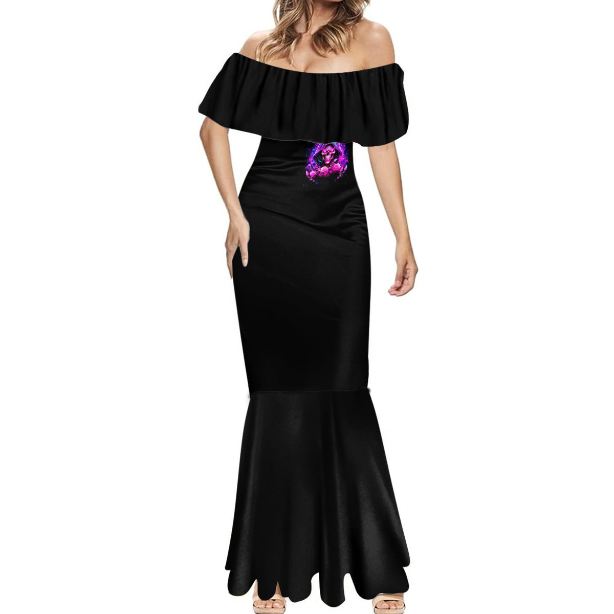fire-skull-mermaid-dress-judge-me-when-youre-perfect-otherwise-shut-up
