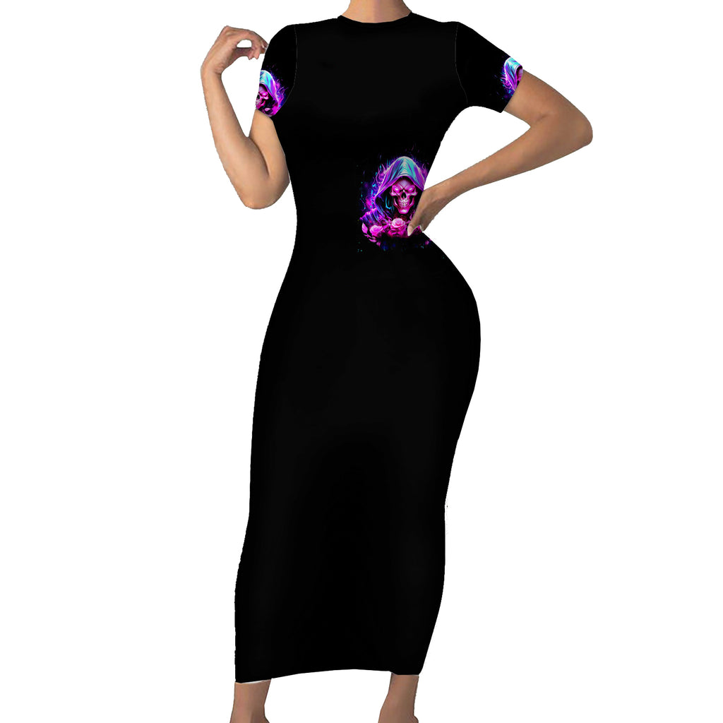 fire-skull-short-sleeve-bodycon-dress-judge-me-when-youre-perfect-otherwise-shut-up