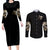 axe-skull-couples-matching-long-sleeve-bodycon-dress-and-long-sleeve-button-shirts-lets-bury-the-hatchet