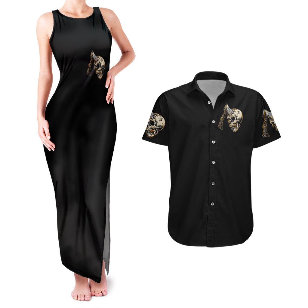 axe-skull-couples-matching-tank-maxi-dress-and-hawaiian-shirt-lets-bury-the-hatchet