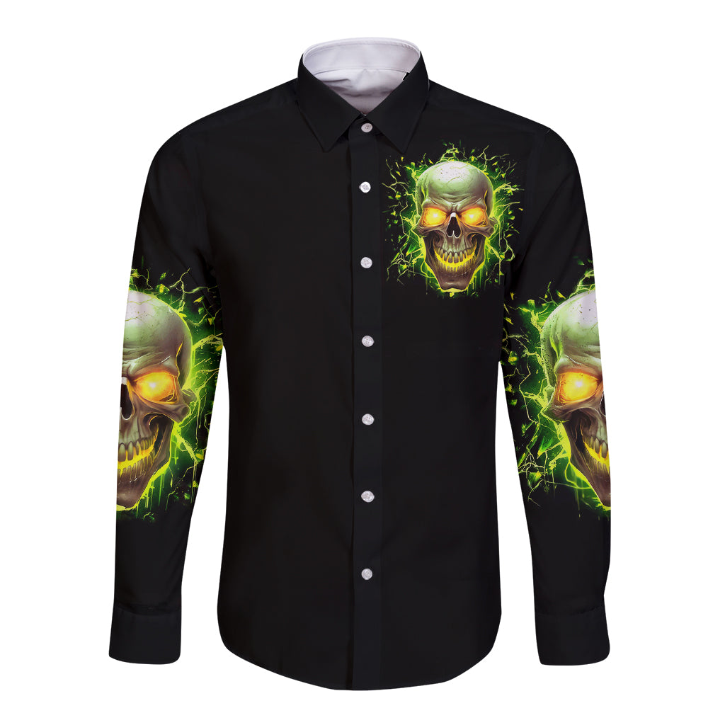 thunder-skull-long-sleeve-button-shirt-my-demon-hide-inside-my-head