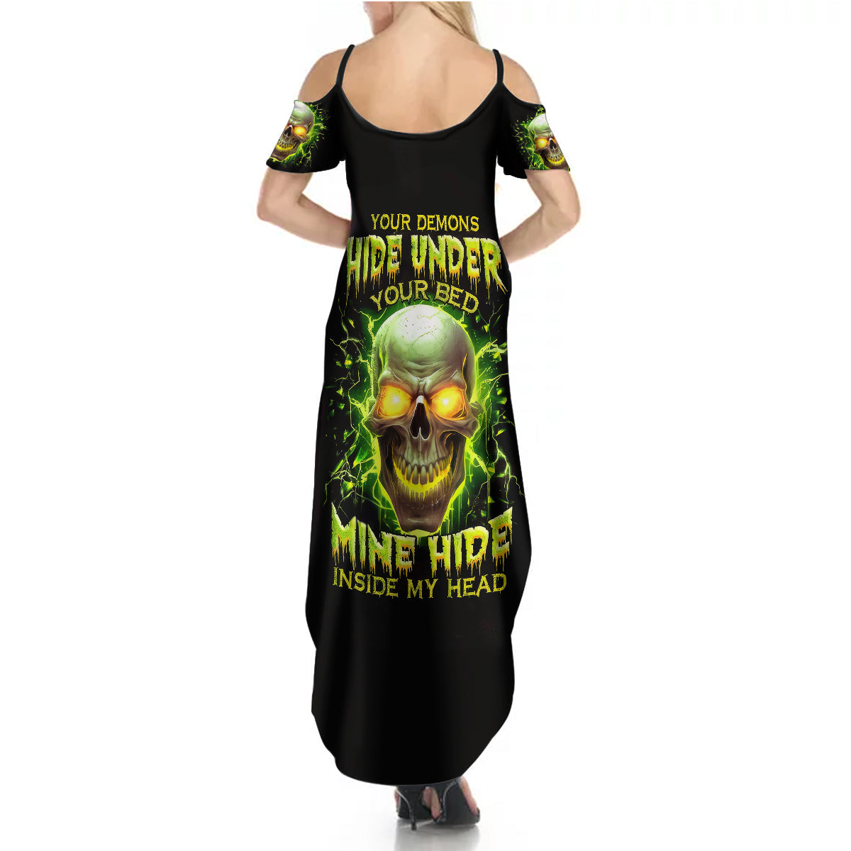 thunder-skull-summer-maxi-dress-my-demon-hide-inside-my-head