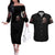 rose-skull-couples-matching-off-the-shoulder-long-sleeve-dress-and-hawaiian-shirt-my-give-a-fuck-is-broken-but-my-go-fuck-yourself-is-functional