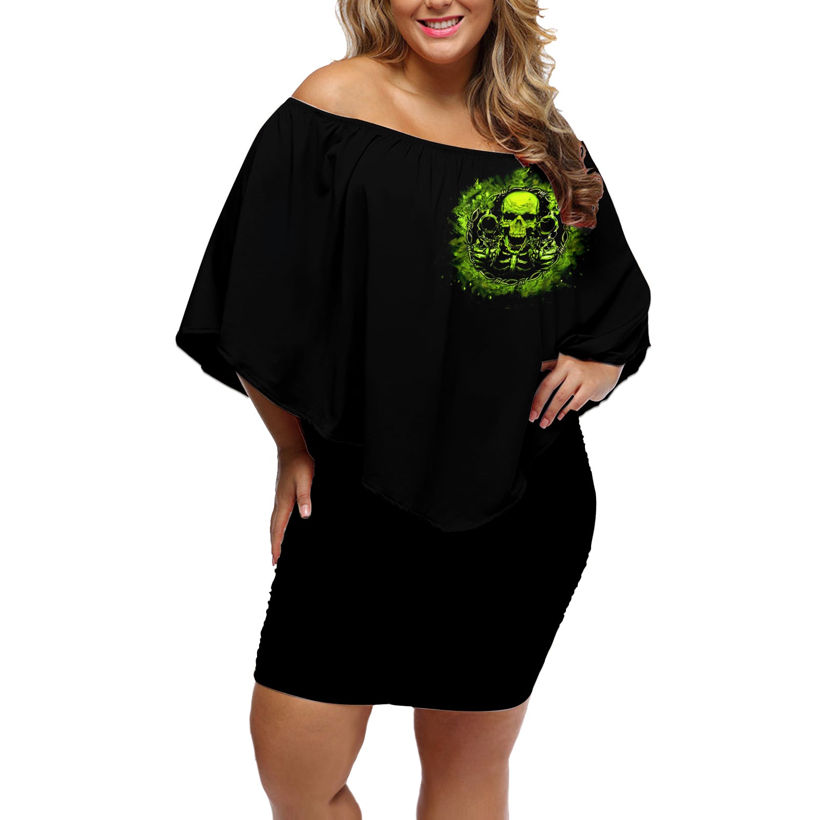 gun-skull-off-shoulder-short-dress-when-you-come-for-my-gun-expect-an-appropriate-response