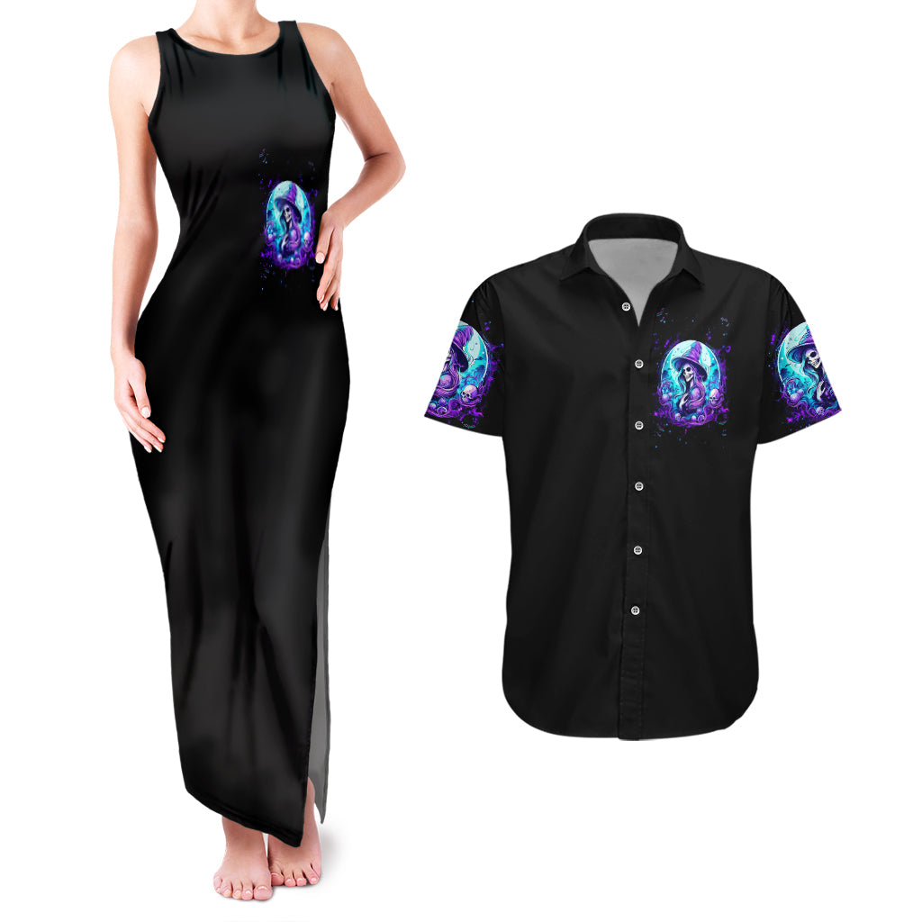 witch-skull-couples-matching-tank-maxi-dress-and-hawaiian-shirt-my-mother-didnt-raise-a-princess-she-trained-a-witch