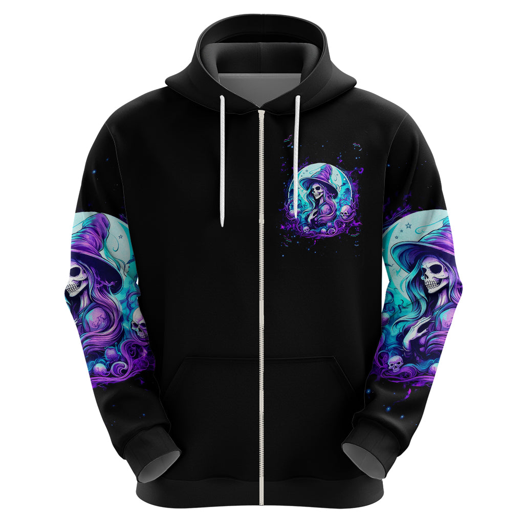 witch-skull-hoodie-my-mother-didnt-raise-a-princess-she-trained-a-witch