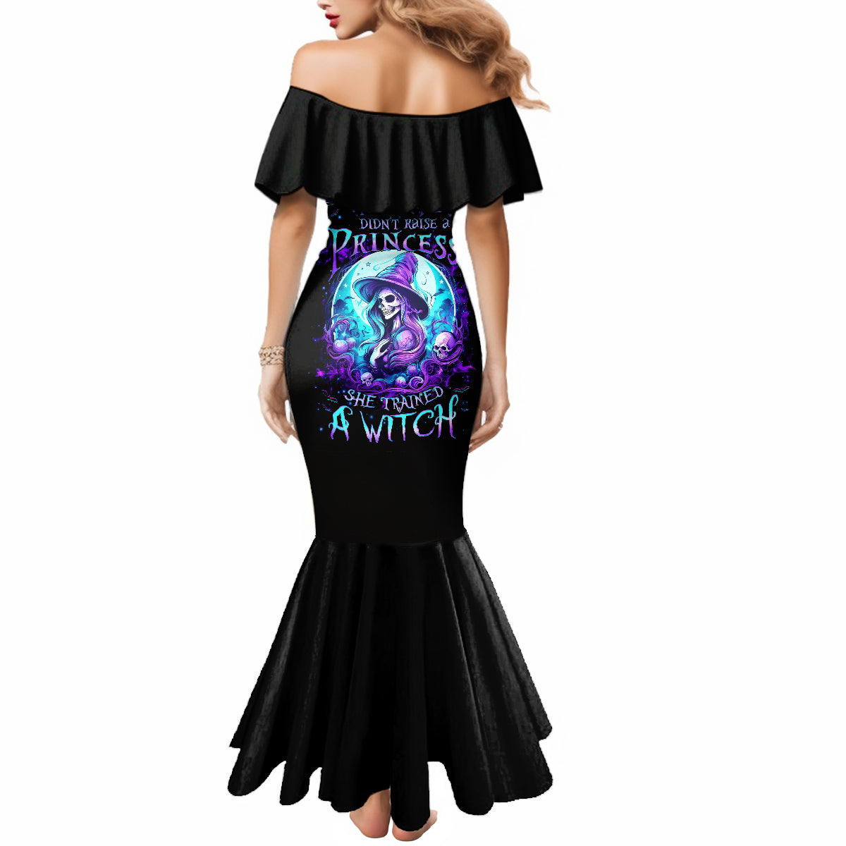 witch-skull-mermaid-dress-my-mother-didnt-raise-a-princess-she-trained-a-witch