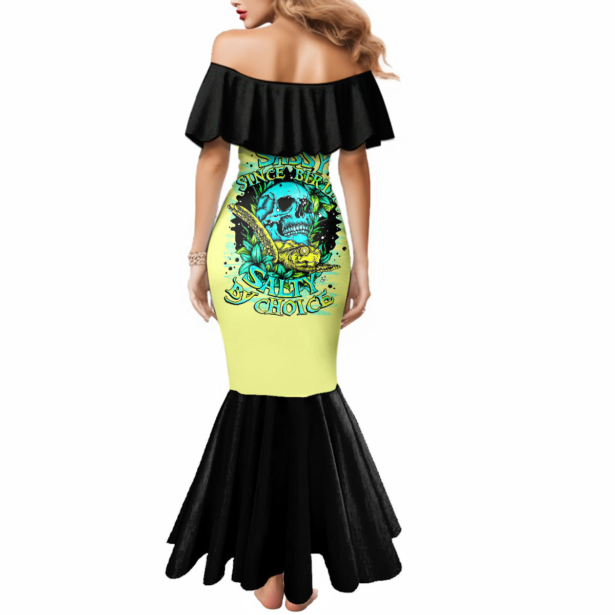 turtle-skull-mermaid-dress-sassy-since-birth-salty-by-choice