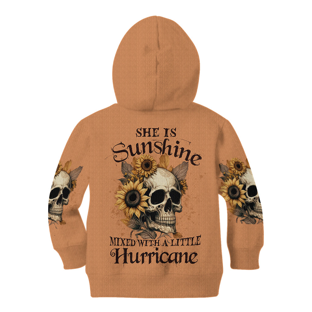 sunflower-skull-kid-hoodie-she-is-sunshine-mixed-with-a-little-hurricance