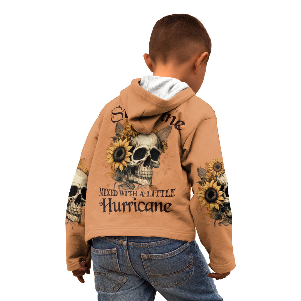 sunflower-skull-kid-hoodie-she-is-sunshine-mixed-with-a-little-hurricance