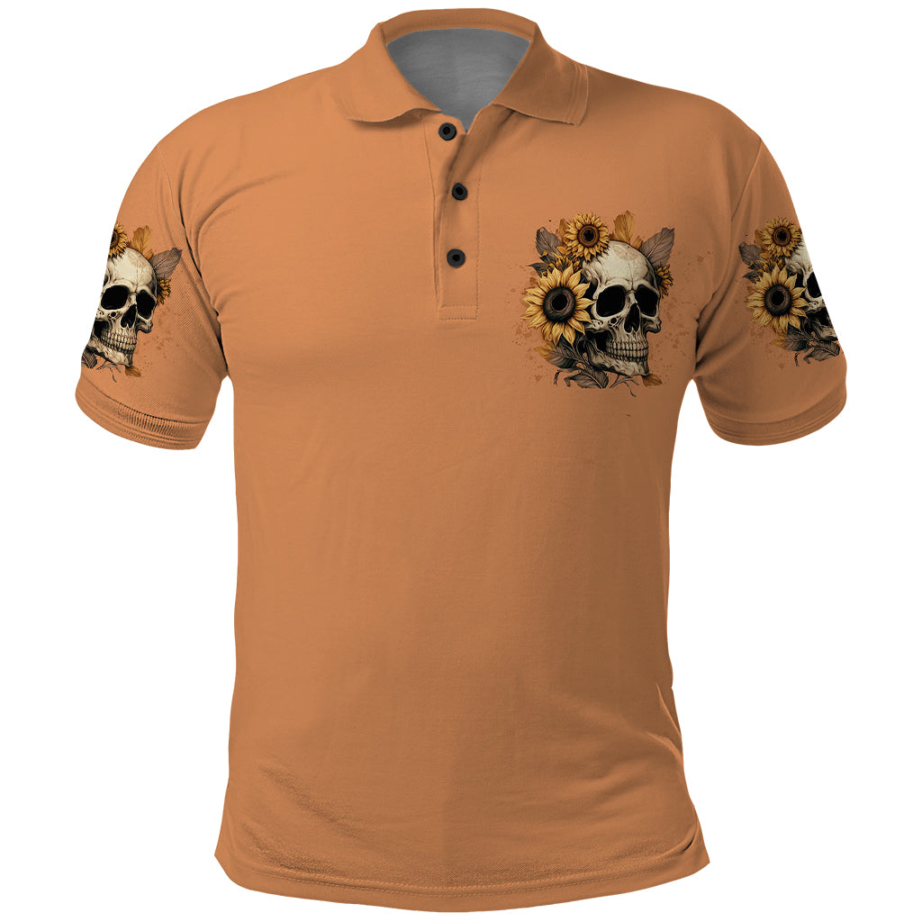 sunflower-skull-polo-shirt-she-is-sunshine-mixed-with-a-little-hurricance