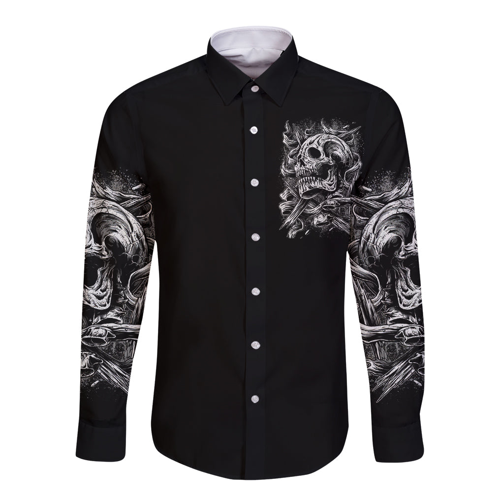 three-skull-long-sleeve-button-shirt-stuck-between-idk-idc-and-idgaf