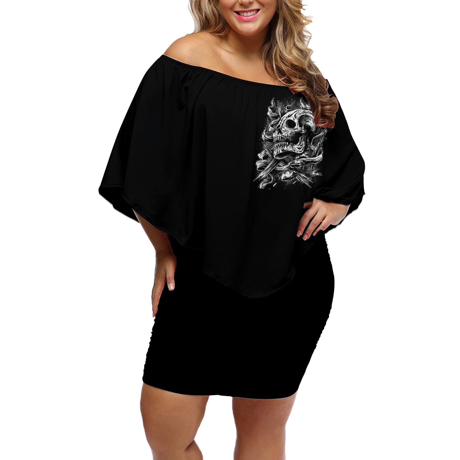 three-skull-off-shoulder-short-dress-stuck-between-idk-idc-and-idgaf