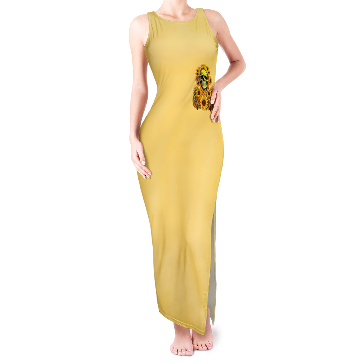 sunflower-skull-tank-maxi-dress-im-blunt-because-god-rolled-me-that-way