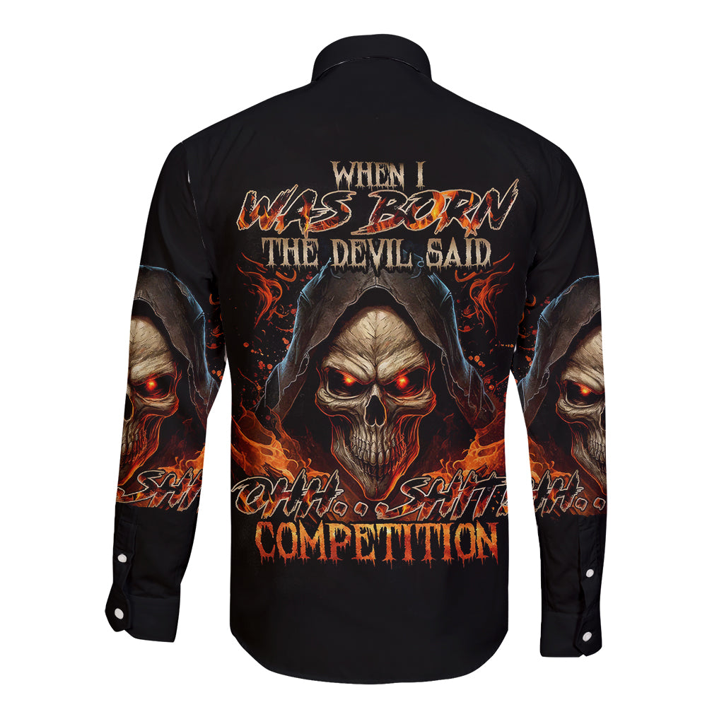 flame-skull-long-sleeve-button-shirt-when-i-was-born-the-devil-said-oh-shit-compettion
