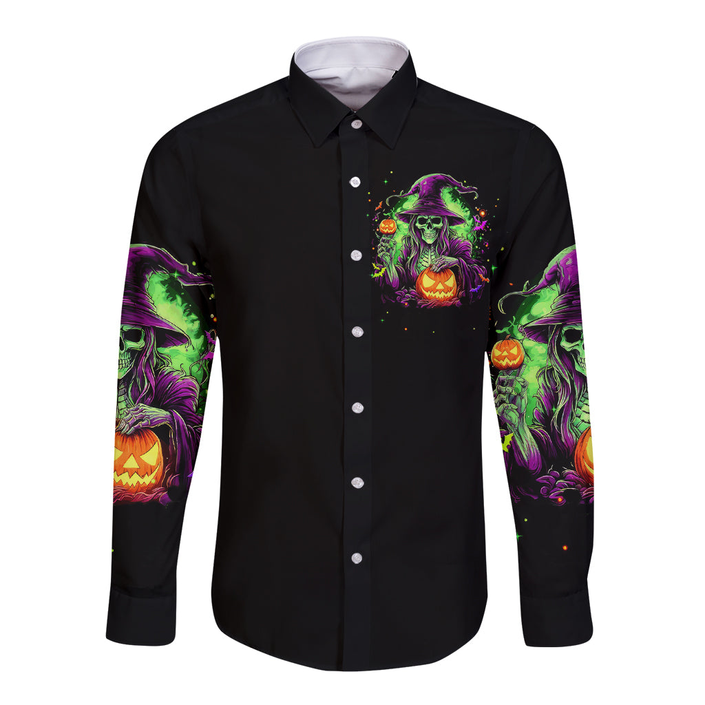 pumpkin-witch-skull-long-sleeve-button-shirt-witches-be-trippin
