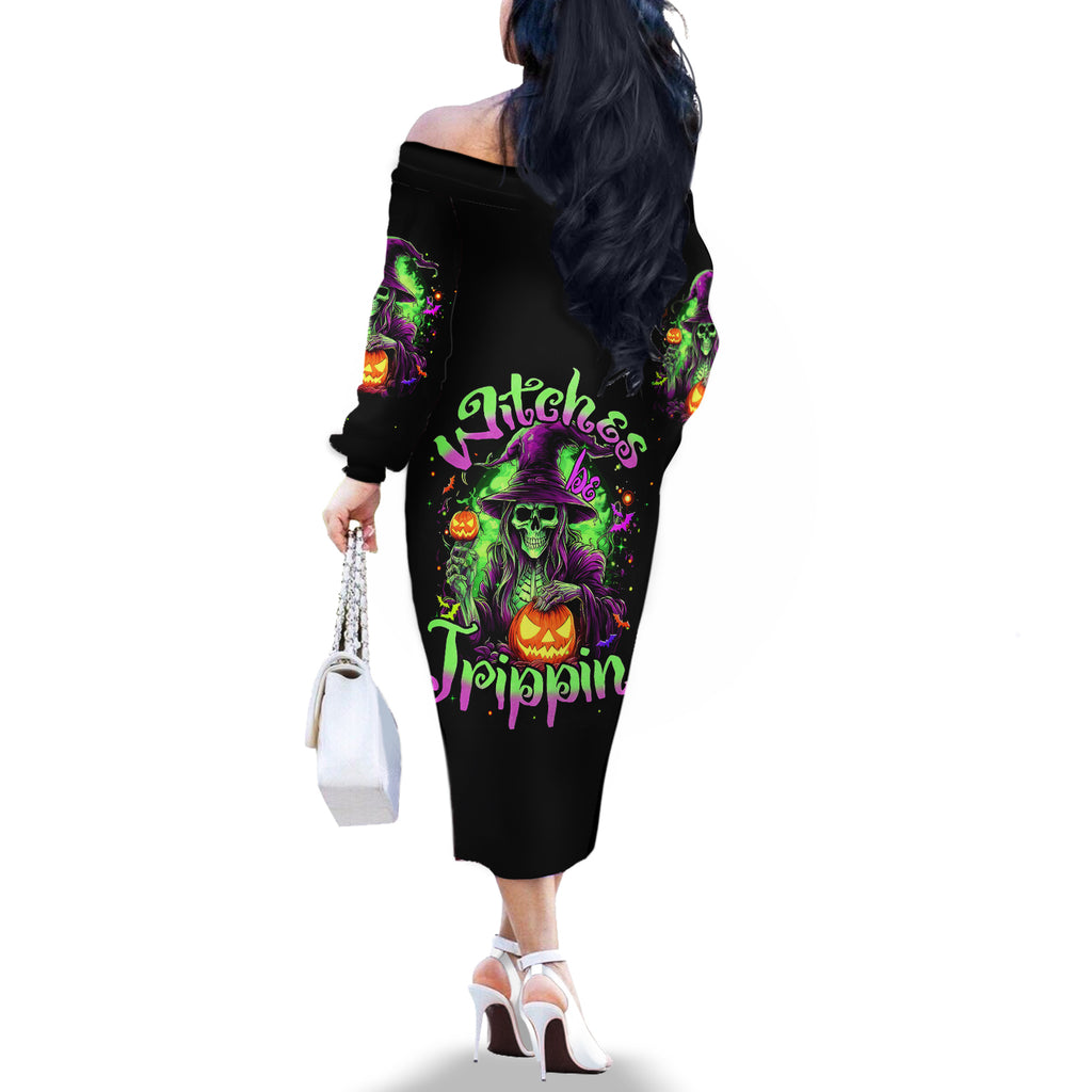 pumpkin-witch-skull-off-the-shoulder-long-sleeve-dress-witches-be-trippin
