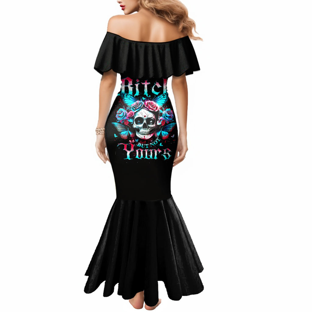 butterfly-skull-mermaid-dress-yes-im-bitch-but-not-your