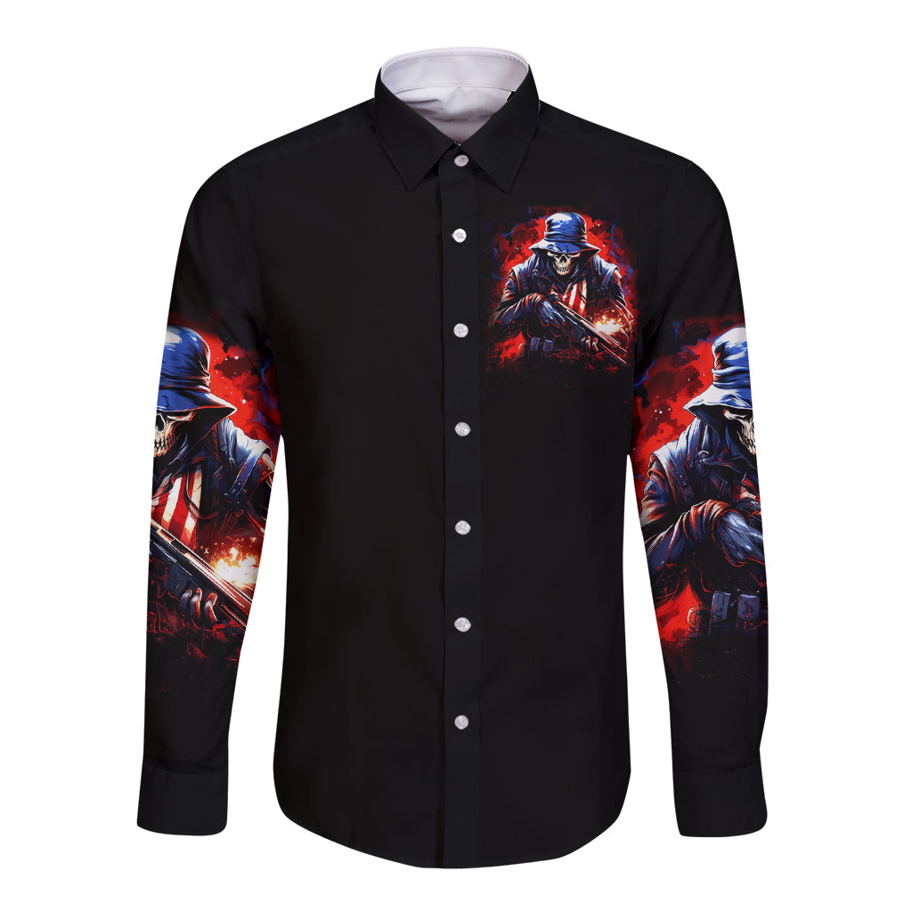 soldier-skull-long-sleeve-button-shirt-your-first-mistake-was-thinking-i-was-one-of-the-sheep