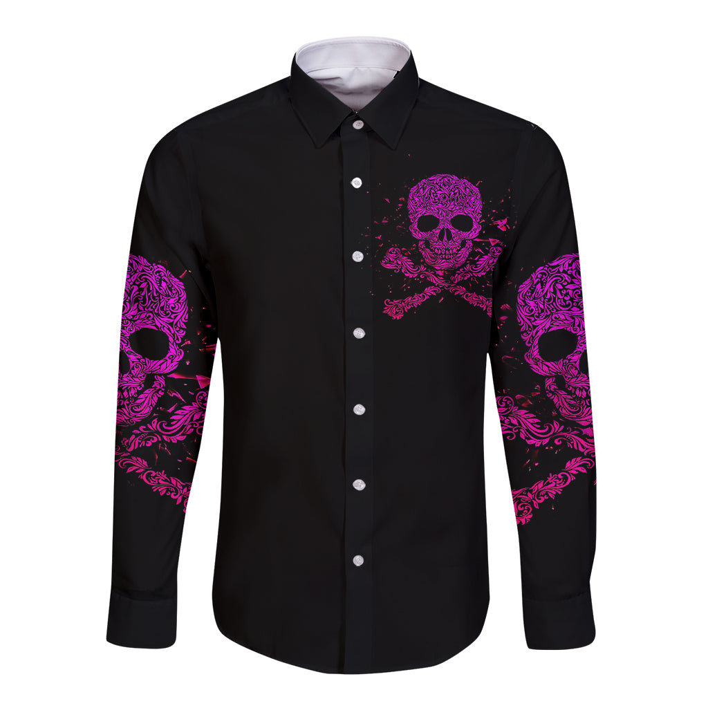 flower-skull-long-sleeve-button-shirt-can-you-see-the-fuck-you-in-my-smile
