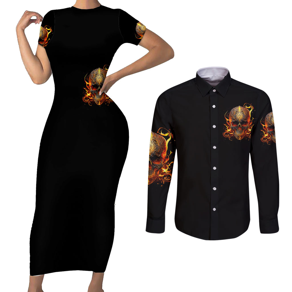 fire-skull-couples-matching-short-sleeve-bodycon-dress-and-long-sleeve-button-shirts-did-i-piss-you-off-thats-great-at-least-im-doing-something-right