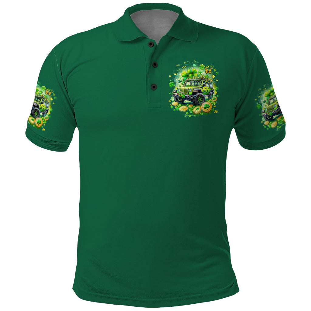 Irsh Jeep Polo Shirt In March We Wear Green