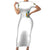 Skull Girl Short Sleeve Bodycon Dress Assuming I Was Like Most Girls Was Your First Mistake