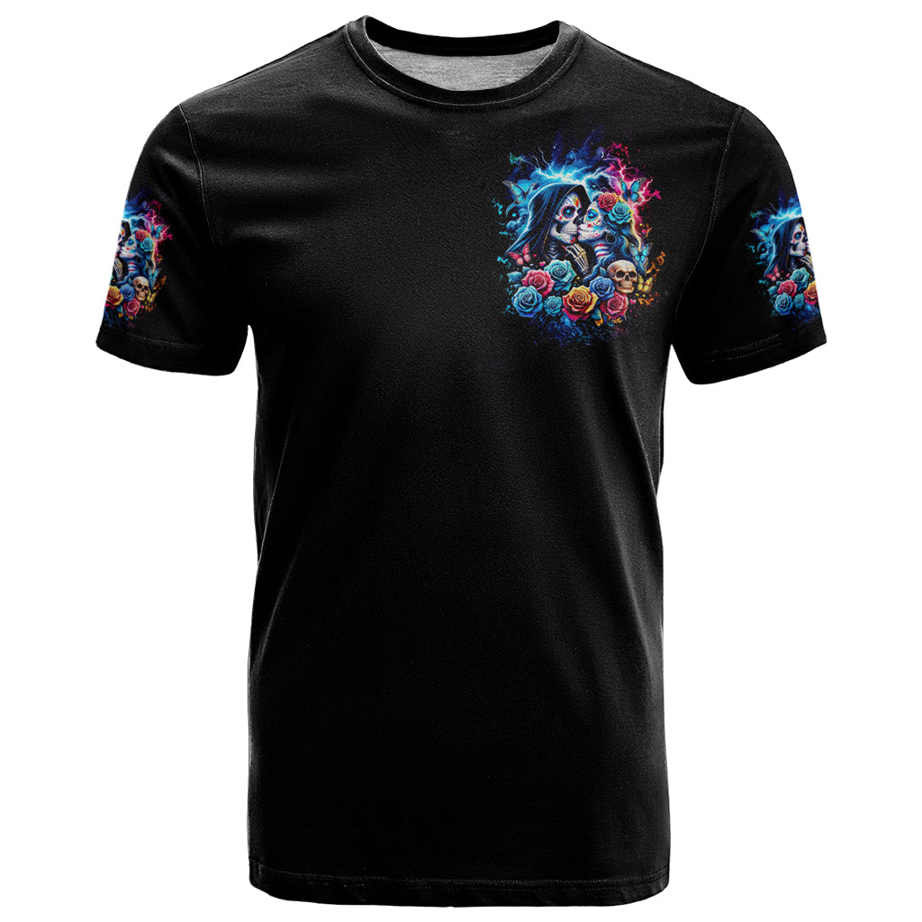 Couple Skull T Shirt It't You And Me Against The World Baby