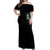 Flame Skull Off Shoulder Maxi Dress The Good Girl In Me Got Tired Of The Bullshit