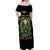 Old Skull Off Shoulder Maxi Dress I Stopped Fighting My Inner Demons We On The Same Side Now