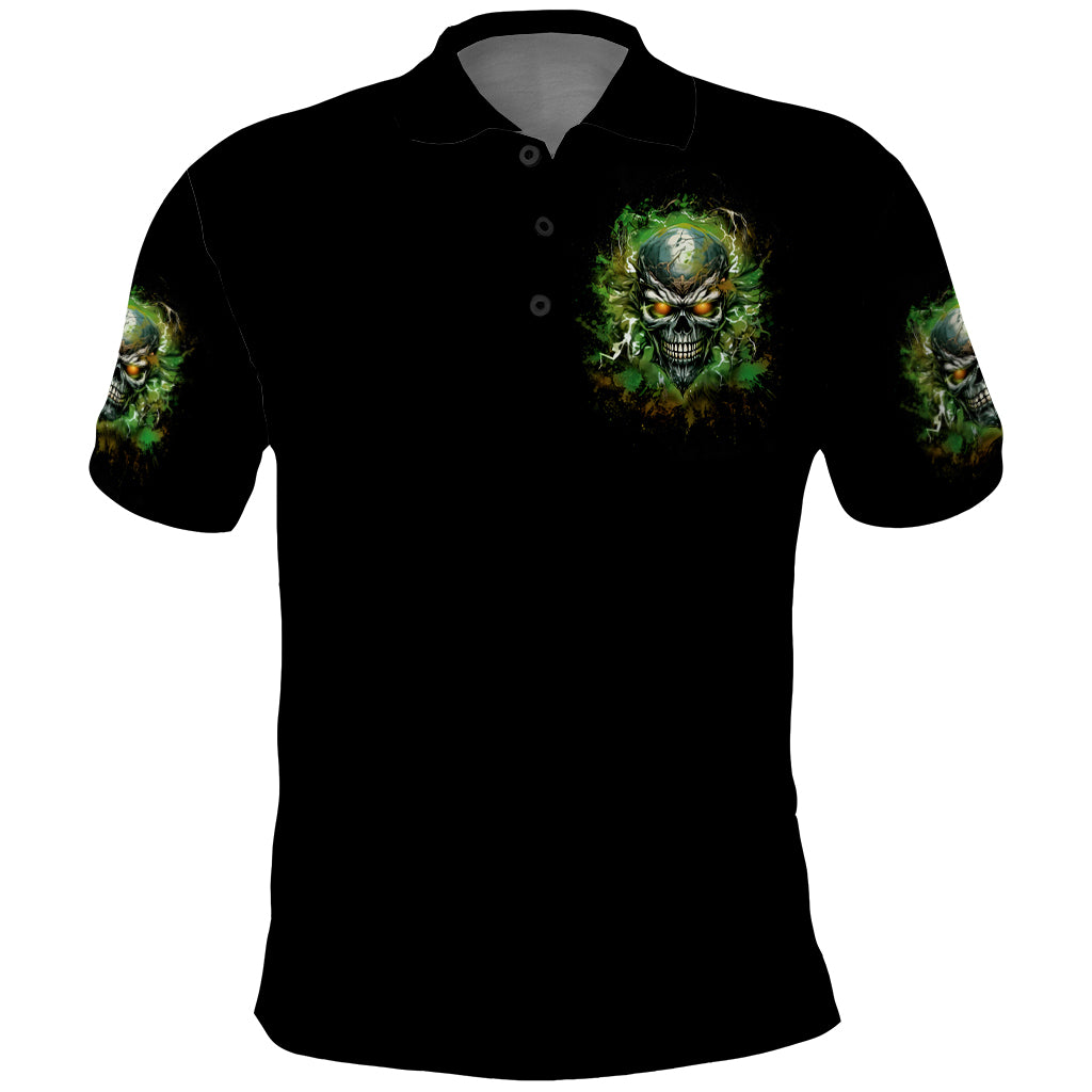 Old Skull Polo Shirt I Stopped Fighting My Inner Demons We On The Same Side Now