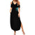 Lady Skull Summer Maxi Dress Iam A Good Person But Don't Give Me Are To Show My Evil Side