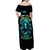 Lady Skull Off Shoulder Maxi Dress Assuming I Was Like Most Girls Was Your First Mistake
