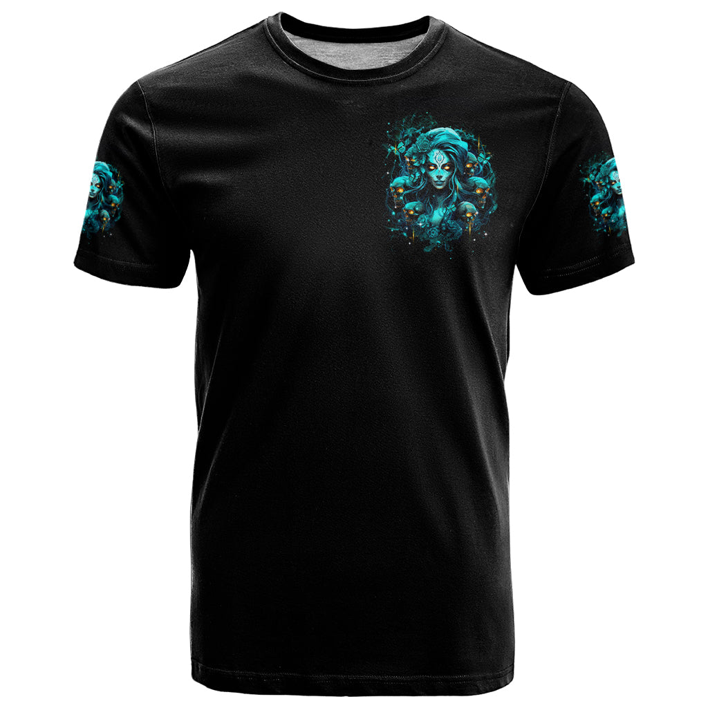 Lady Skull T Shirt Assuming I Was Like Most Girls Was Your First Mistake