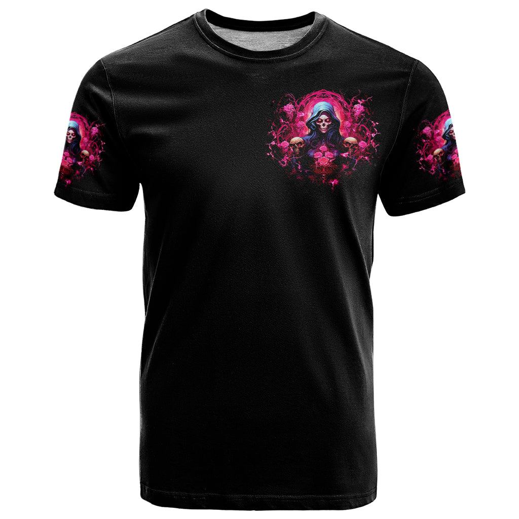 Rose Skull T Shirt I Hold A Beast An Angel And A Crazy Lady In Me