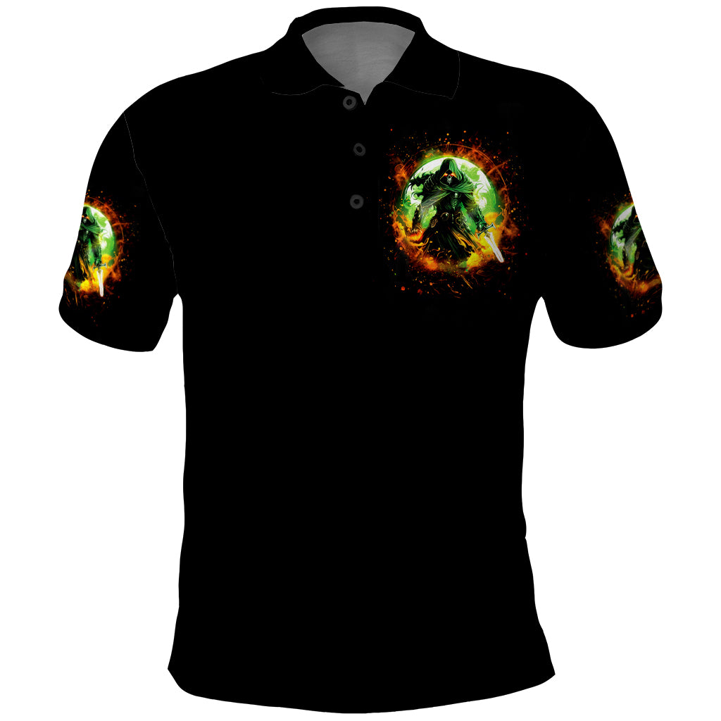 Fairy Skull Polo Shirt In My Next Life I Want To Be The Karme Fairy