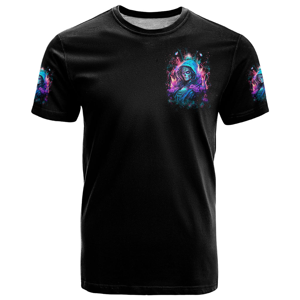 Lady Skull T Shirt The Good Girl In Me Got Tired Of The Bullshit