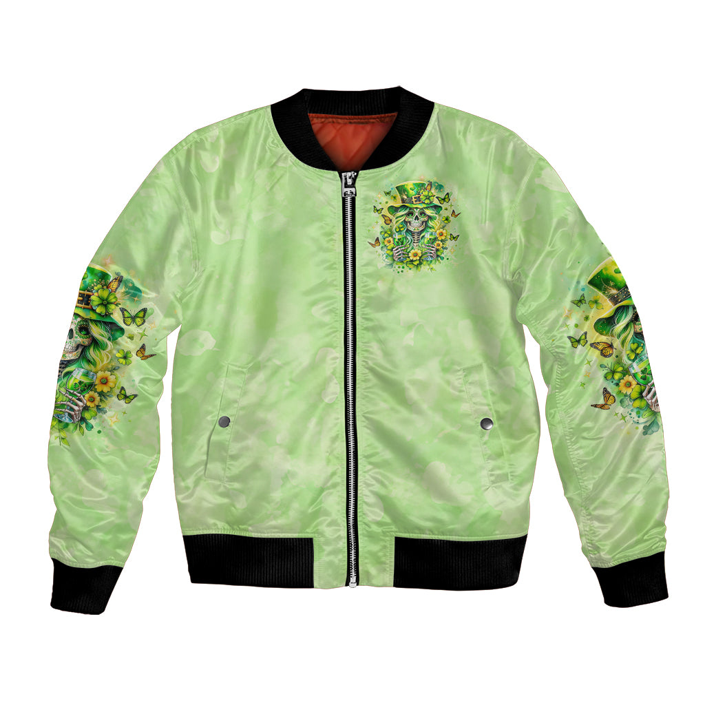 Thunder Skull Bomber Jacket I'm Not Anti Social I'm Just Not User Friendly