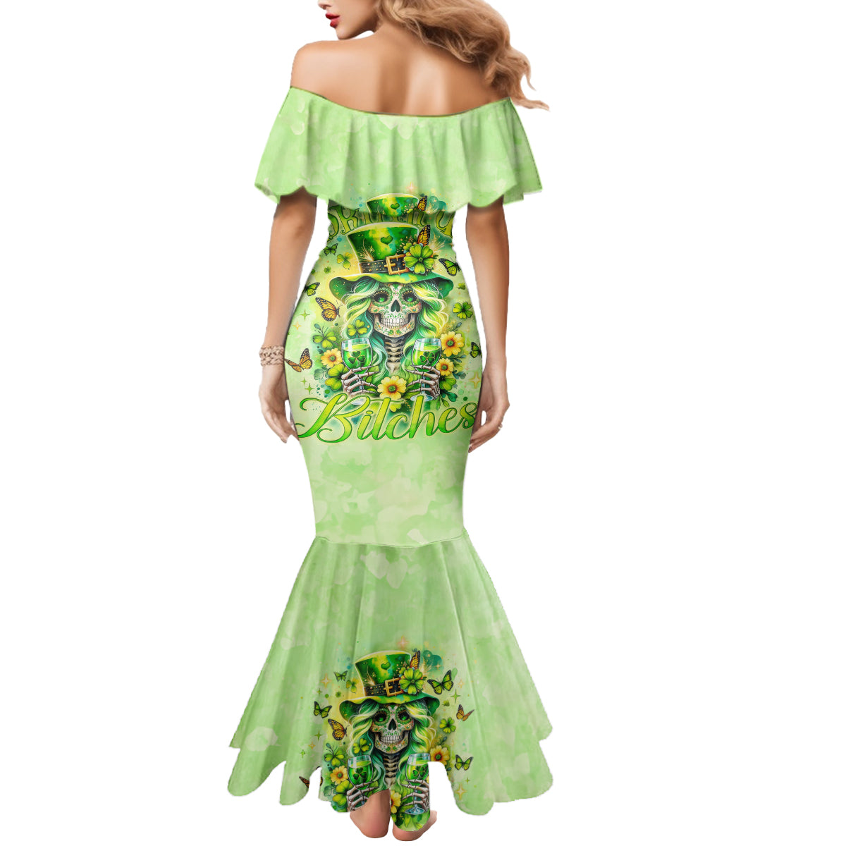 Thunder Skull Mermaid Dress I'm Not Anti Social I'm Just Not User Friendly